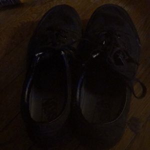 Black vans old skool